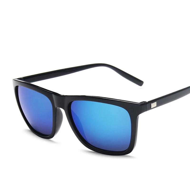 Sports Polarized Sunglasses Men Women Classic Square Plastic Driving Sun Glasses Male Fashion Black Outdoor Shades UV400